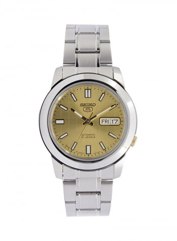 Men's Stainless Steel Analog Wrist Watch SNKK15J1