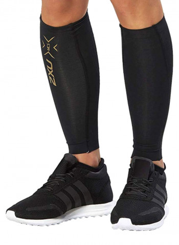 Pair Of Elite MCS Compression Calf Guard 5 x 2بوصة