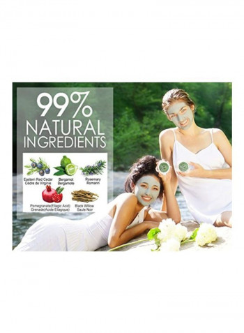Ionic Power Ultra Cleansing Mask With Brush Grey 2.82ounce