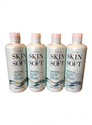 Pack Of 4 Skin So Soft Original Body Lotion