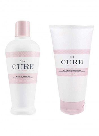 Cure Recover Shampoo And Revitalize Conditioner Set 8.5ounce