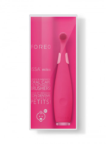 Issa Mikro Electric Sonic Toothbrush Fuchsia 1 x 1 x 6inch