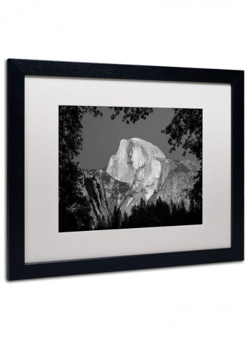 Yosemite Framed Wall Art Black/White 16 x 20inch