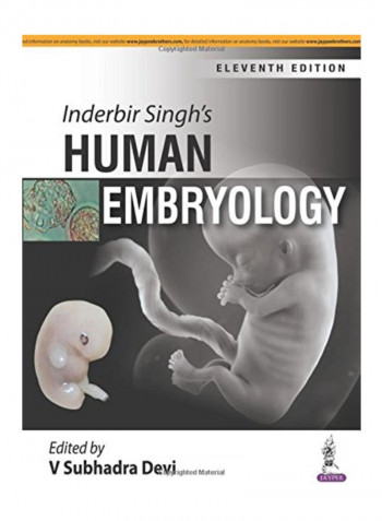 Human Embryology Paperback 11th Edition
