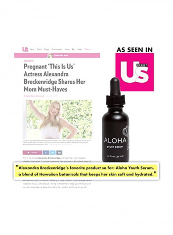 Aloha Youth Serum 1ounce