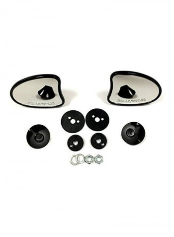 2-Piece Rear View Mirror Set For Harley Touring (2014-18)