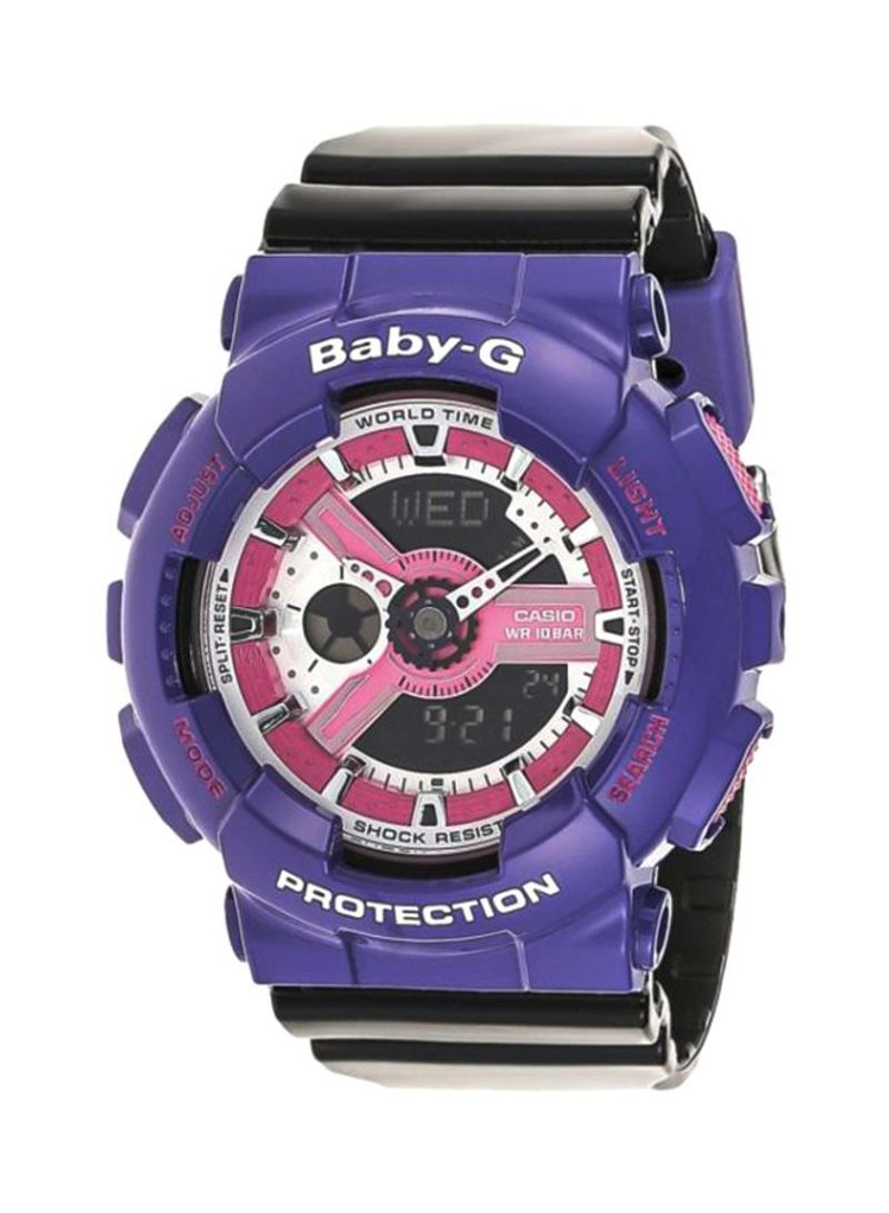 Girls' Baby-G Analog/Digital Watch BA-110NC-6ADR
