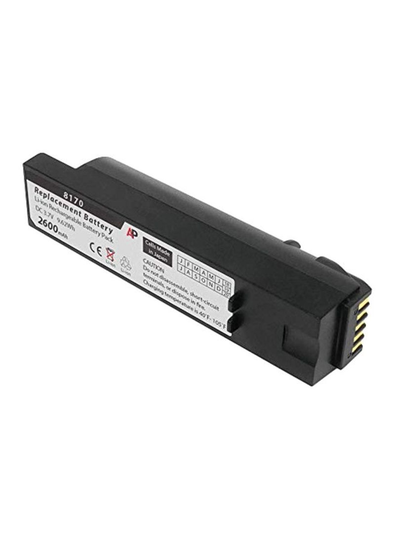 Replacement Battery For Zebra Scanner Black/Gold