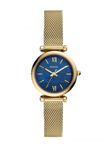 Women's Carlie Mini Water Resistance Stainless Steel Analog Watch ES5020