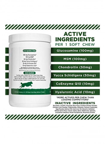 Advanced Hip And Joint Supplement For Dogs With Glucosamine