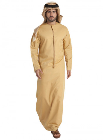 Arabi Thobe Kandora Beige