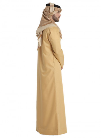 Arabi Thobe Kandora Beige
