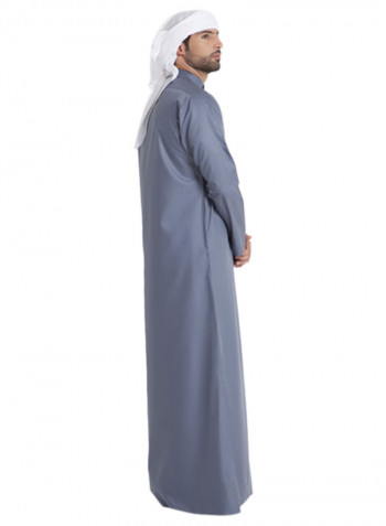 Arabi Thobe Kandora Grey