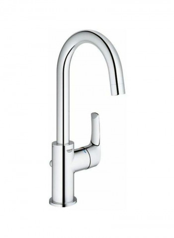 Single Lever Basin Mixer Faucet Silver L
