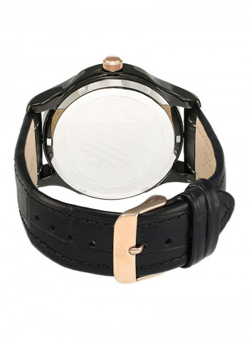 Men's Leather Analog Watch GL1617BRBB