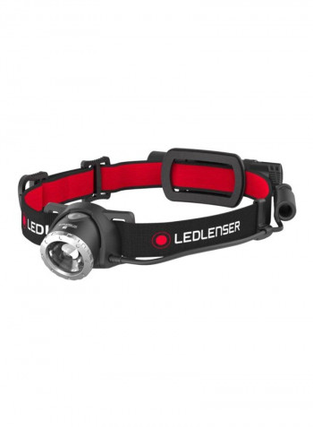 LED H8R Headlamp Black/Red