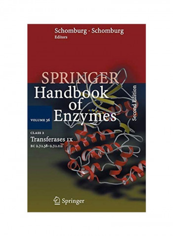 Handbook Of Enzymes Class 2 Transferases IX EC 2.7.1.38 - 2.7.1.112 Paperback 2nd ed. 2007