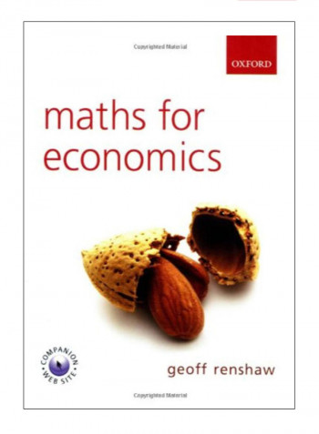 Maths For Economics Paperback 1