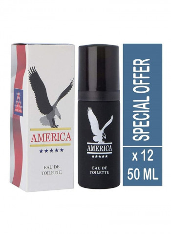 12-Piece America EDT 50ml