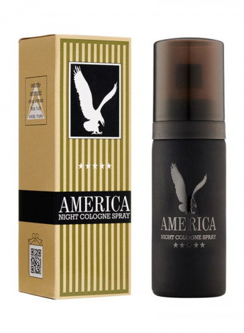 Pack Of 12 America Night Colonge Spray 50ml