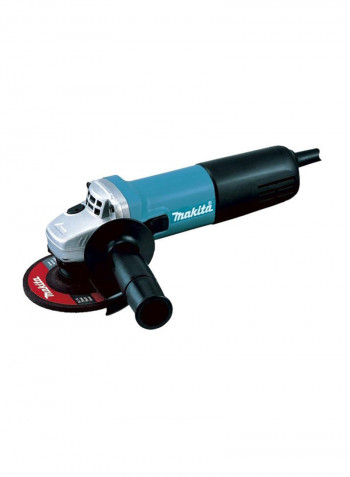 Angle Grinder Blue/Black/Silver 271x129x106millimeter