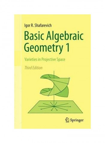 Basic Algebraic Geometry 1 Hardcover English by Igor R. Shafarevich