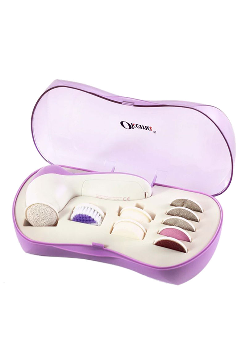9-In-1 Electric Beauty and Clean Kit White