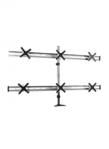TV Wall Bracket Black/Silver
