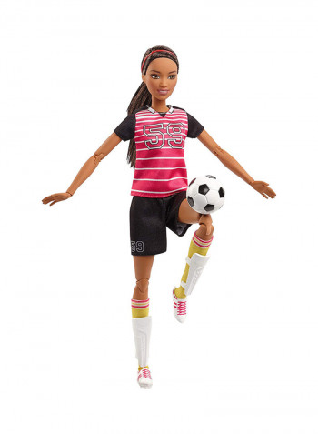 Made To Move Soccer Player Doll