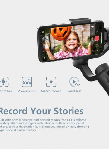 Cinepeer 3-Axis Gimbal Stabilizer Black