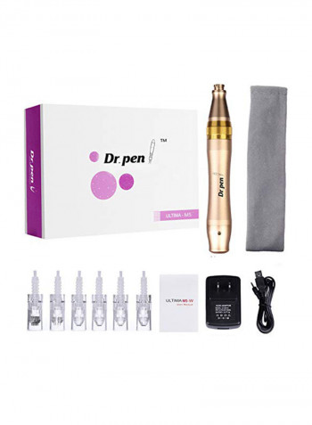 Ultima M5 Professional Wireless Electric Microneedling Pen Kit Multicolour 0.2888X0.28X0.8978inch