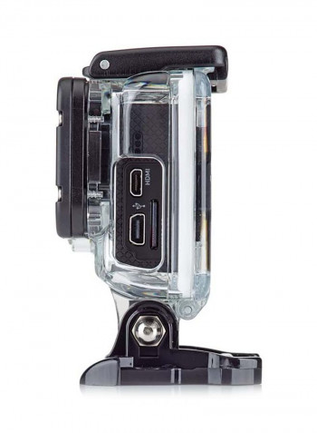 Skeleton Housing Case For GoPro Camera 23.11x15.49x3.81cm Clear/Black