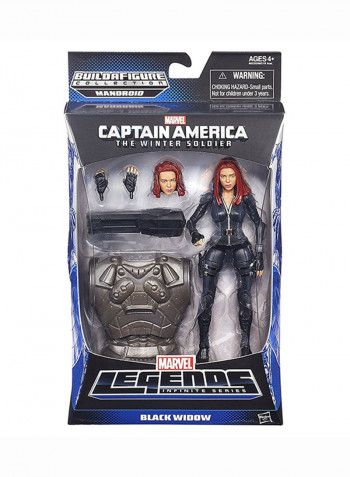 Captain America Widow Figure 6 inch