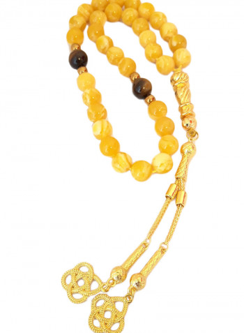 Misbaha Natural Amber Prayer Beads