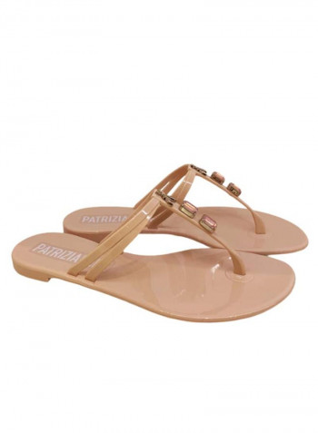 Casual Flat Sandals PINK DUNE