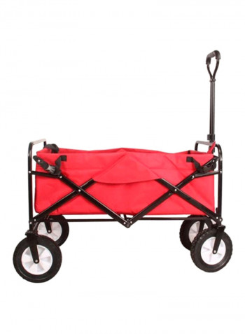 Multi-Function Outdoor Folding Push Wagon Cart