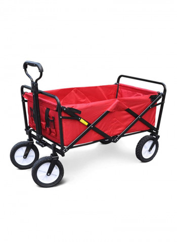 Multi-Function Outdoor Folding Push Wagon Cart