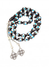 Natural Kook Delicately Hand Engraved Prayer Beads متعدد الألوان