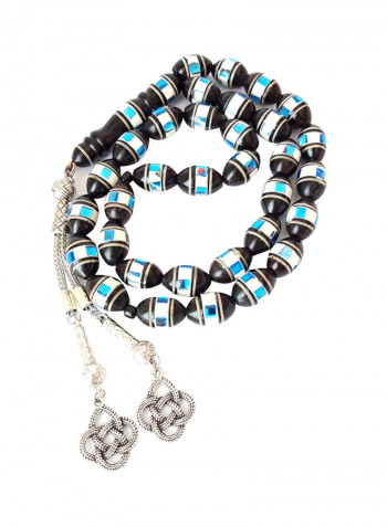 Natural Kook Delicately Hand Engraved Prayer Beads متعدد الألوان