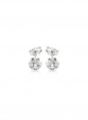 18 Karat Gold Cubic Zirconia Studded Earrings reviews 18 Karat Gold Cubic Zirconia Studded Earrings