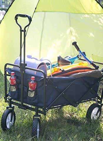 Heavy Duty Foldable Trolley Blue