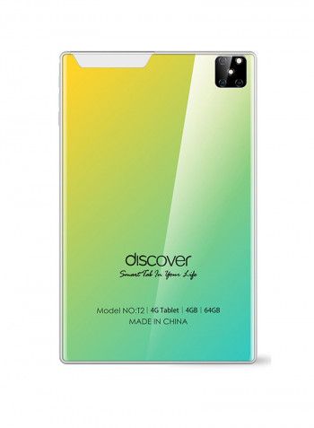 T2 10.1 Inch 4GB 64GB 4G LTE Tablet Yellow