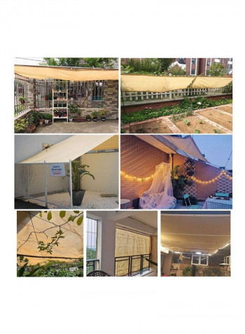 UV-Resistant Sun Shade Cloth Beige