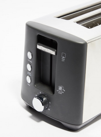 A Bit More Plus 4 Slice Toaster BTA440BSS Silver