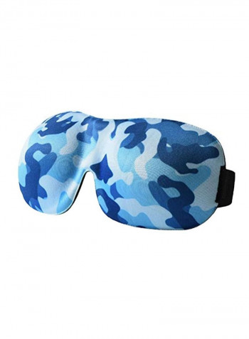 Sleeping Eye Mask Blue/White