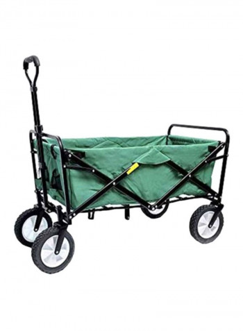 Wagon Trolley Green/Black 82x52x57cm