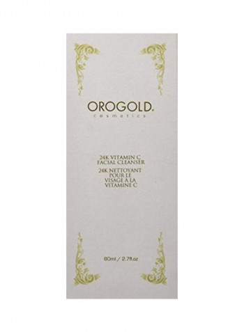 24K Vitamin C Facial Cleanser 80ml