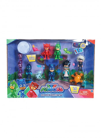 16-Piece PJ Masks Deluxe Figure Set JPL24670