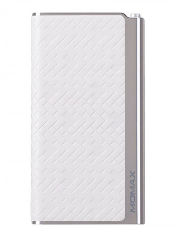 5000 mAh Ipower Elite Power Bank White