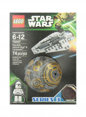 74-Piece Star Wars Republic Assault Ship And Coruscant Buliding Toy Set 75007